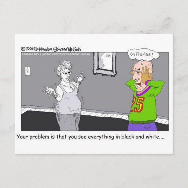 Relationships Oh Boy!! Funny Cards, Mugs & Gifts Postcard (Front)