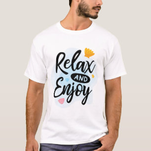 "Relax and Enjoy Summer: Beach Vibes Collection" T-Shirt