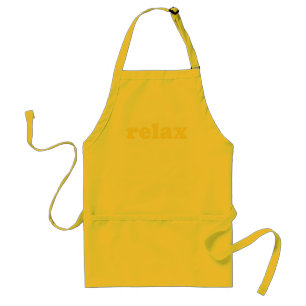 "relax" - apron