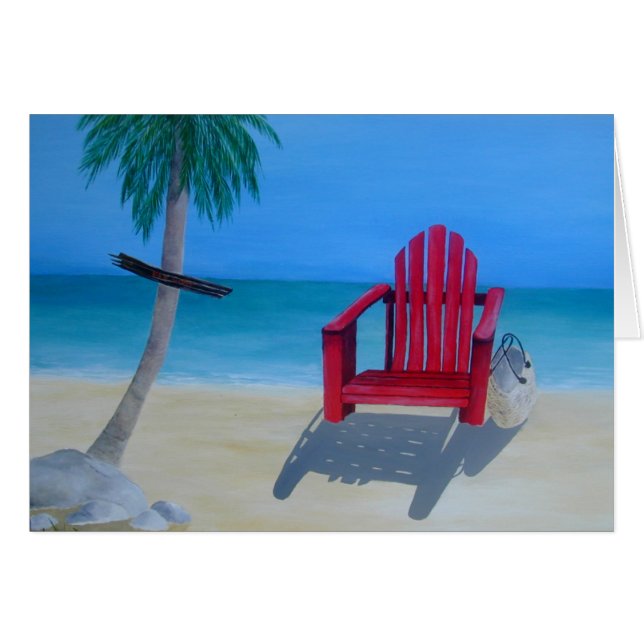 Relax at the beach (Front Horizontal)