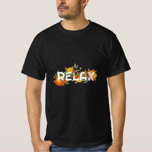 Relax Floral Shirt – Calm & Stylish Bloom T-shirt