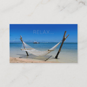 Relax / Hammock Business Card