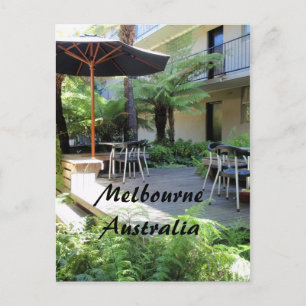 Relax in Melbourne Australia postcard
