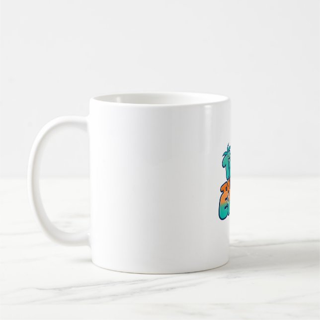 Relax in Style Retro Hammock Icon Mug (Left)