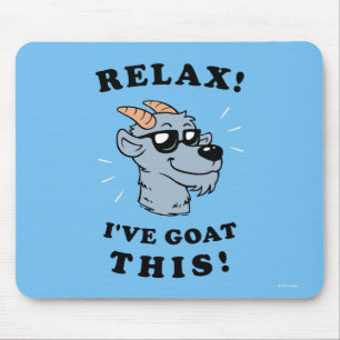 Relax! I've Goat This Mouse Pad