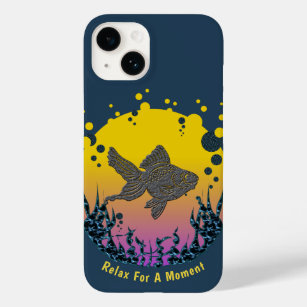 Relax Mind Fish Under The Sea Personalise Case-Mate iPhone 14 Case