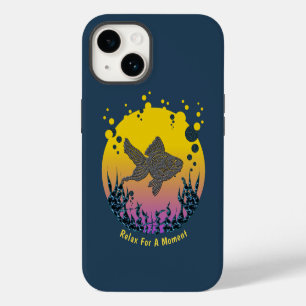 Relax Mind Fish Under The Sea Personalise iPhone 14 Case