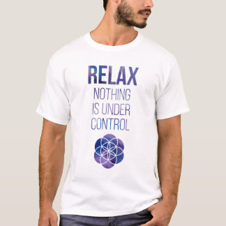 Relax Mindfulness Buddha Quote T-Shirt