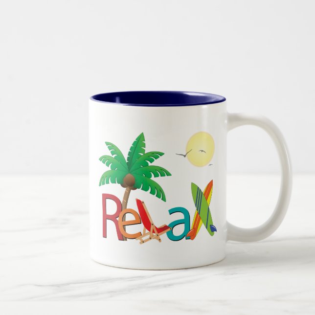 Relax Mug - Customise! (Right)
