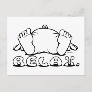 Relax Postcard