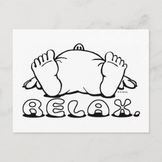 Relax Postcard