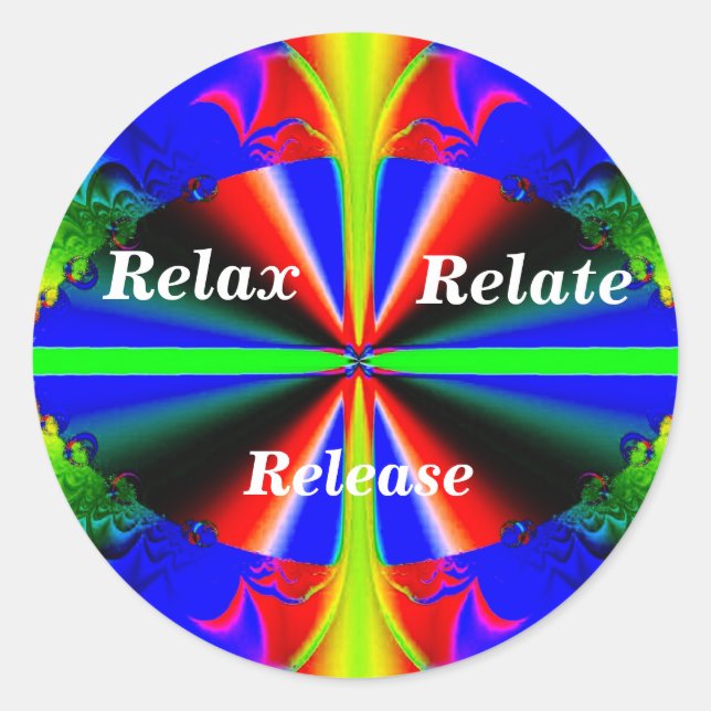 Relax,Relate,Release_ Sticker (Front)