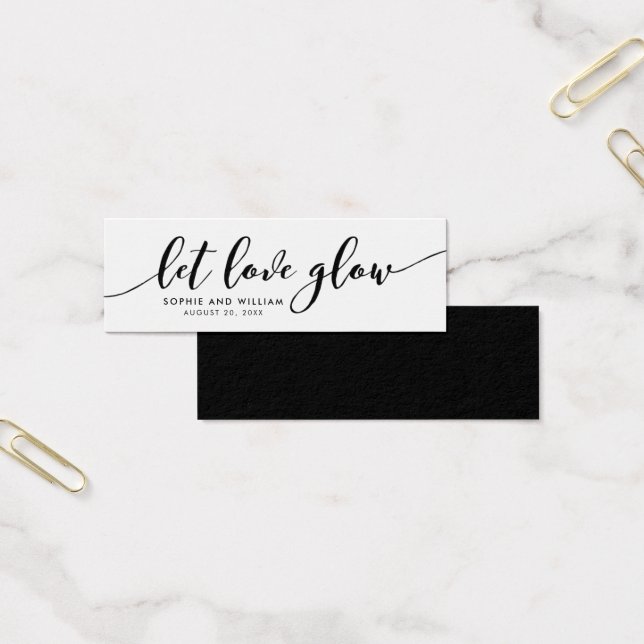 Relax Script Wedding Let Love Glow (Office)
