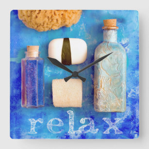 Relax Square Wall Clock