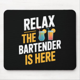Relax The Cool Kidender Is Here Funny Cool Mouse Pad