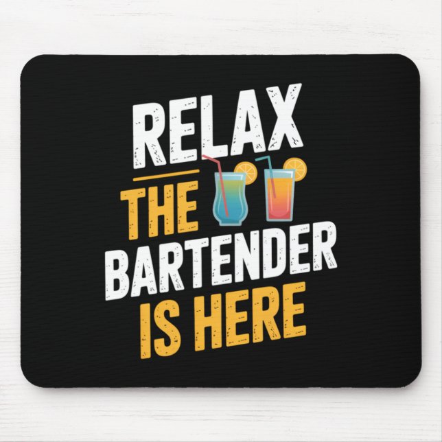 Relax The Cool Kidender Is Here Funny Cool Mouse Pad (Front)