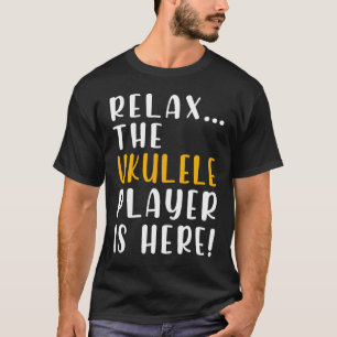 Relax the ukulele player is here hoodie long sl T-Shirt