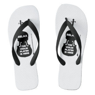 Relax The Violin Player is Here Thongs