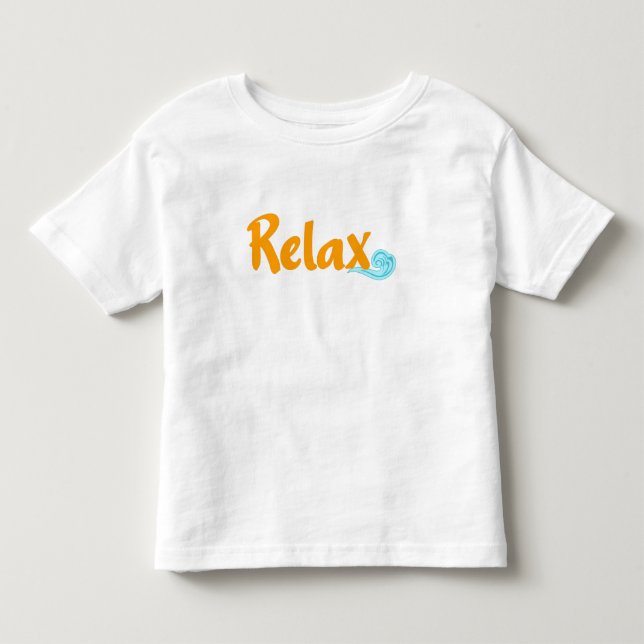 Relax Toddler T-shirt (Front)