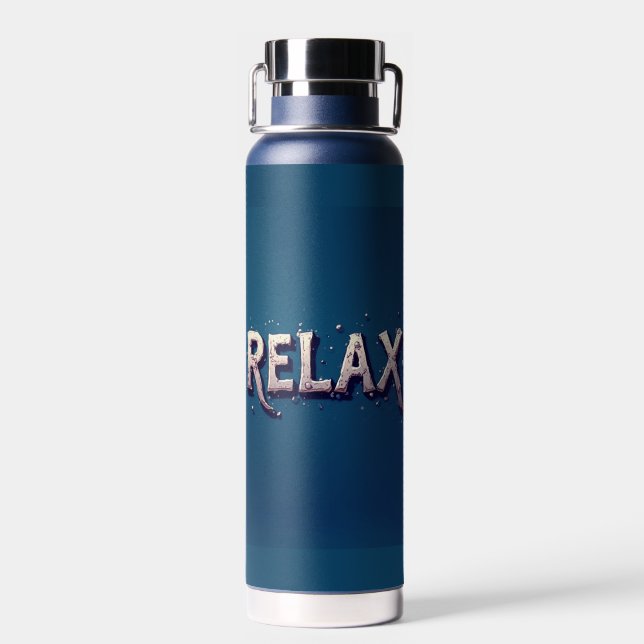 RELAX" WATER BOTTLE (Back)