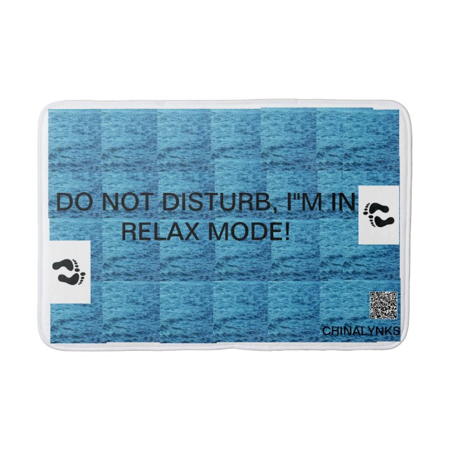 RELAXATION BATH MAT (Front)