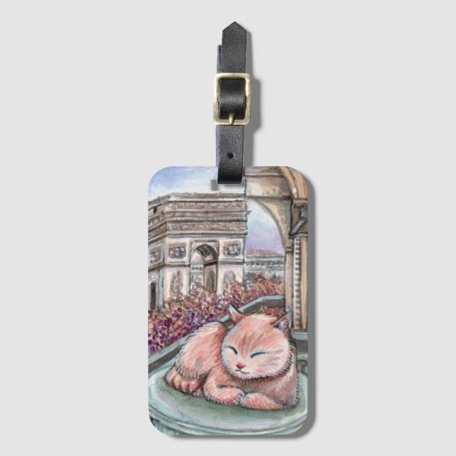Relaxation Luggage Tag (Front Vertical)