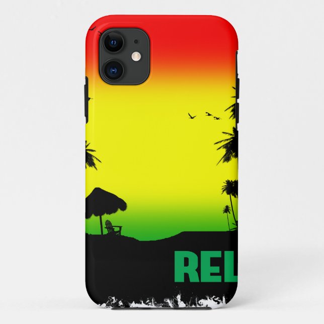 relaxation rasta Case-Mate iPhone case (Back)