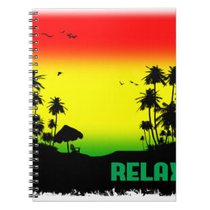 relaxation rasta notebook