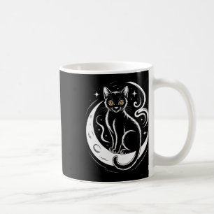 Relaxed Cat Lotus Flower Yoga Meditation Tee _1 Coffee Mug