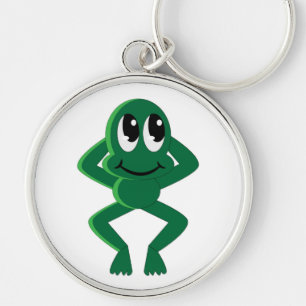 RELAXED FROG KEY RING