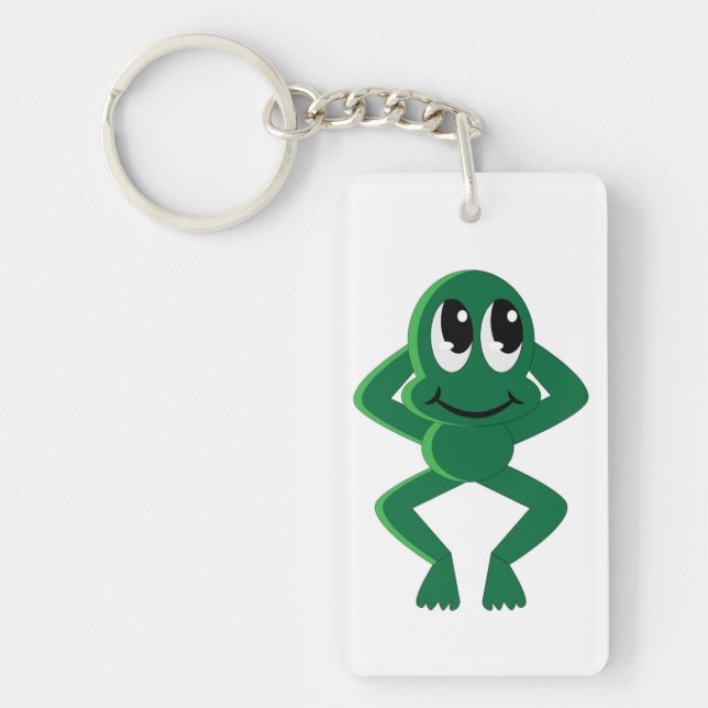 RELAXED FROG KEY RING (Front)