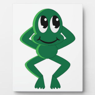 RELAXED FROG PLAQUE