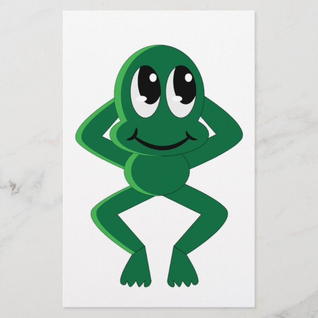 RELAXED FROG STATIONERY (Front)