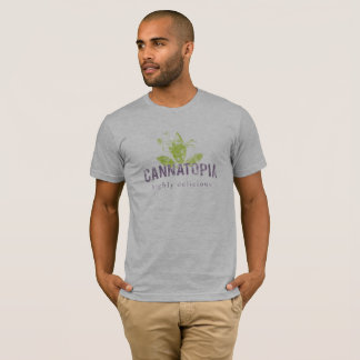 Relaxed Men's Cannatopia Smoke Logo Tee