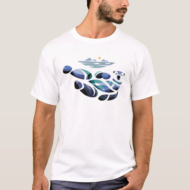 Relaxed Polar Bear T-Shirt (Front)