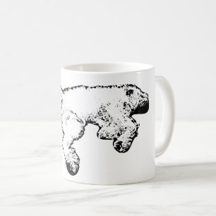 Relaxed Spinone Ink Art Coffee Mug