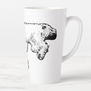Relaxed Spinone Ink Art Coffee Mug