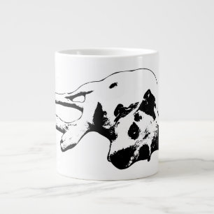 Relaxed Terrier Mix Lying Portrait Mug