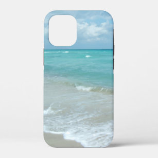 Relaxing Blue Beach Ocean Landscape Nature Scene iPhone 12 Mini Case