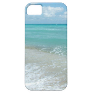 Relaxing Blue Beach Ocean Landscape Nature Scene iPhone 5 Cover