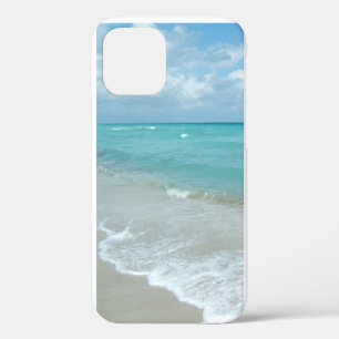 Relaxing Blue Beach Ocean Landscape Nature Scene iPhone 12 Case