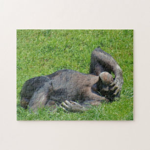 Relaxing Chimpanzee - Puzzle