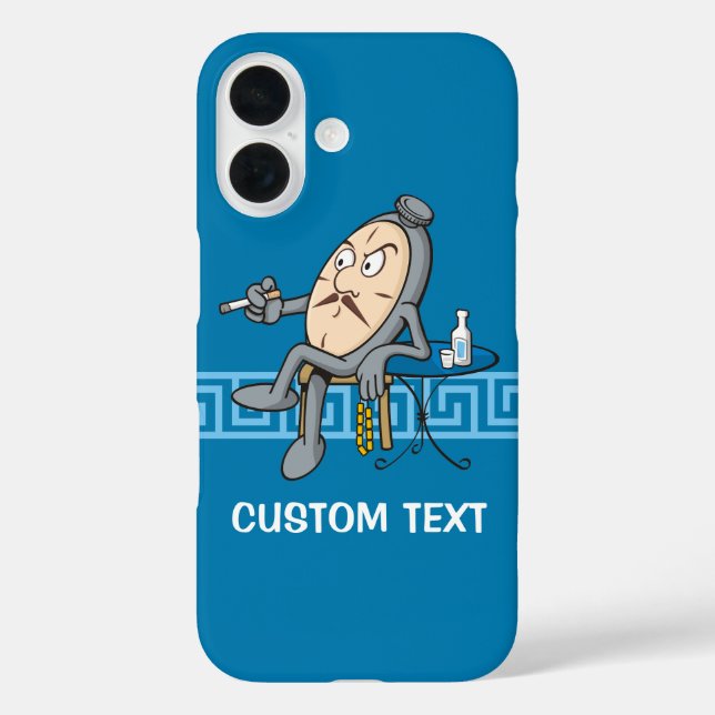 Relaxing clock Case-Mate iPhone case (Back)