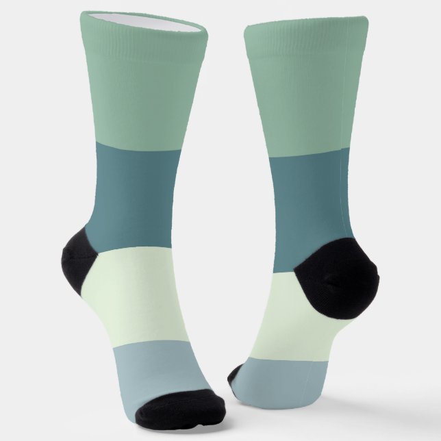 Relaxing Colours Stripes Socks (Angled)