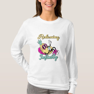 Relaxing Infinity Pineapple   Cute Design T-Shirt