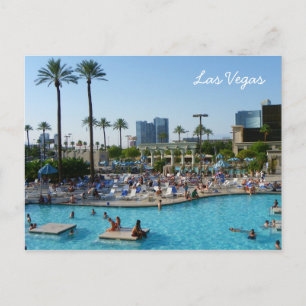 Relaxing Las Vegas View Postcard! Postcard