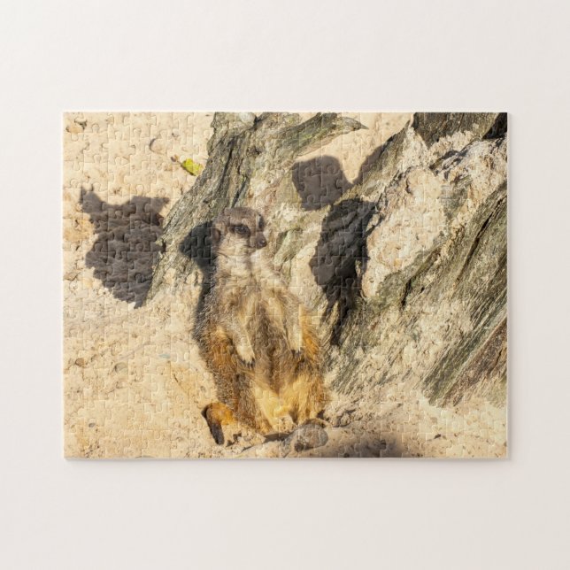 Relaxing Little Meerkat Jigsaw puzzle (Horizontal)