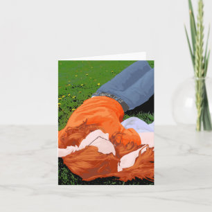 Relaxing, Note Card