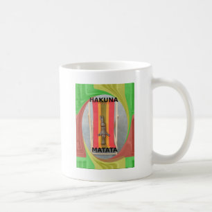Relaxing Rabbit Vector Artwork Print Design Coffee Mug