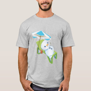 Relaxing Snowman T-Shirt